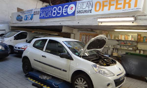 Garage automobile réparation et pré-controle technique à Toulouse Centre Matabiau.
